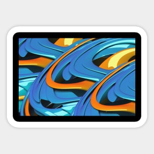 Abstract Stunning background Sticker